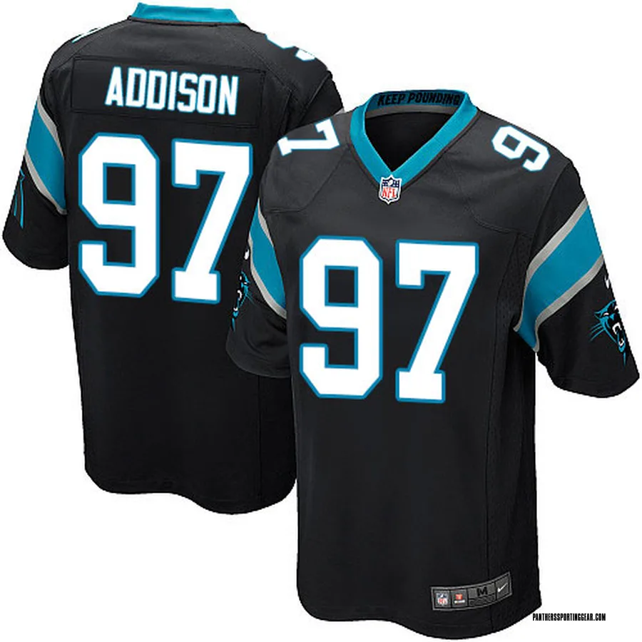 Mario Addison Carolina Panthers Men's Game Team Color Nike ...