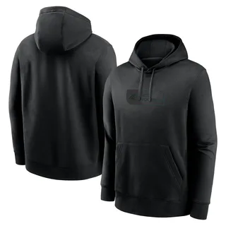 Men's Carolina Panthers Black Edge Club Pullover Hoodie
