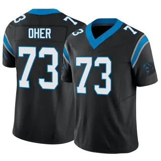 Michael Oher Carolina Panthers Men's Limited Vapor F.U.S.E. Nike Jersey - Black