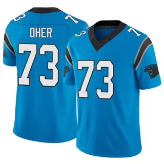 Michael Oher Carolina Panthers Youth Limited Vapor F.U.S.E. Nike Jersey - Blue