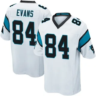 Mitchell Evans Carolina Panthers Men's Game Nike Jersey - White