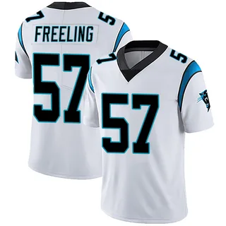 Monroe Freeling Carolina Panthers Men's Limited Vapor Untouchable Nike Jersey - White