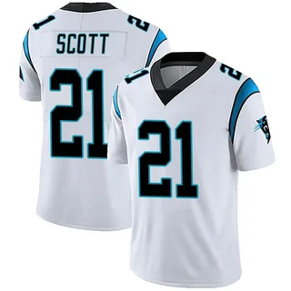 Nick Scott Carolina Panthers Men's Limited Vapor Untouchable Nike Jersey - White