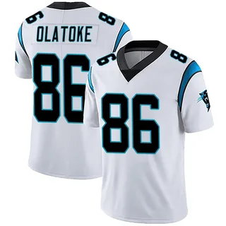 Praise Olatoke Carolina Panthers Youth Limited Vapor Untouchable Nike Jersey - White