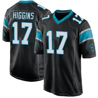 Rashard Higgins Carolina Panthers Men's Game Team Color Nike Jersey - Black
