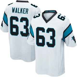 Rasheed Walker Carolina Panthers Youth Game Nike Jersey - White