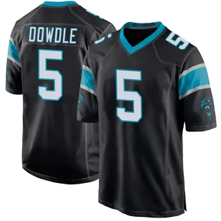 Rico Dowdle Carolina Panthers Youth Game Team Color Nike Jersey - Black