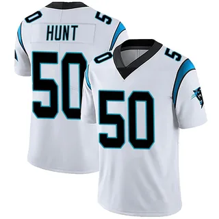 Robert Hunt Carolina Panthers Men's Limited Vapor Untouchable Nike Jersey - White