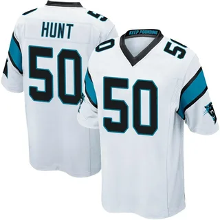Robert Hunt Carolina Panthers Youth Game Nike Jersey - White