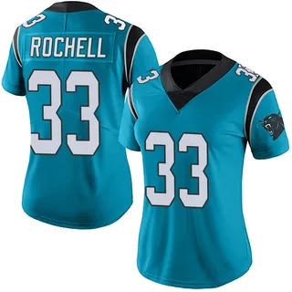 Robert Rochell Carolina Panthers Women's Limited Alternate Vapor Untouchable Nike Jersey - Blue
