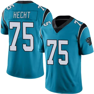 Sam Hecht Carolina Panthers Men's Limited Alternate Vapor Untouchable Nike Jersey - Blue