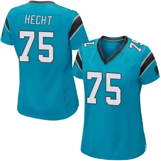 Sam Hecht Carolina Panthers Women's Game Alternate Nike Jersey - Blue