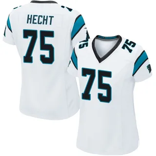 Sam Hecht Carolina Panthers Women's Game Nike Jersey - White