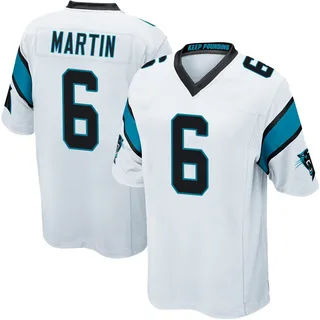 Sam Martin Carolina Panthers Men's Game Nike Jersey - White