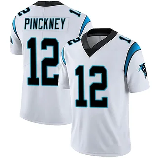 Sam Pinckney Carolina Panthers Men's Limited Vapor Untouchable Nike Jersey - White