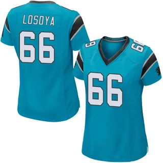 Steven Losoya Carolina Panthers Women's Game Alternate Nike Jersey - Blue