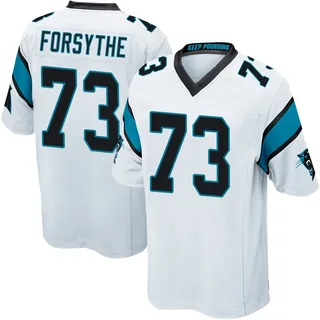 Stone Forsythe Carolina Panthers Men's Game Nike Jersey - White