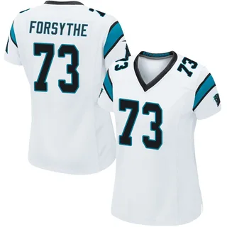 Stone Forsythe Carolina Panthers Women's Game Nike Jersey - White
