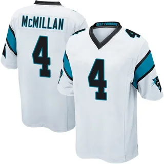 Tetairoa McMillan Carolina Panthers Men's Game Nike Jersey - White