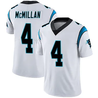 Tetairoa McMillan Carolina Panthers Men's Limited Vapor Untouchable Nike Jersey - White