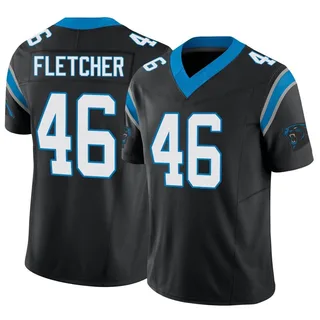 Thomas Fletcher Carolina Panthers Youth Limited Vapor F.U.S.E. Nike Jersey - Black
