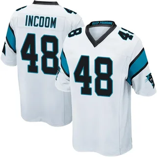 Thomas Incoom Carolina Panthers Men's Game Nike Jersey - White