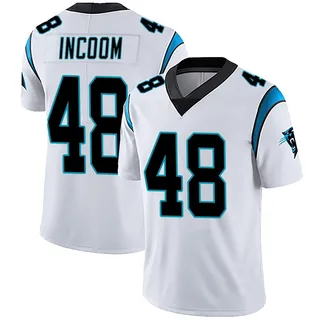 Thomas Incoom Carolina Panthers Men's Limited Vapor Untouchable Nike Jersey - White