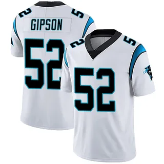 Trevis Gipson Carolina Panthers Men's Limited Vapor Untouchable Nike Jersey - White