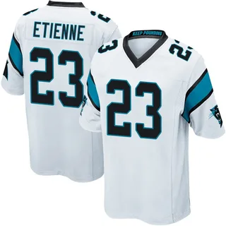 Trevor Etienne Carolina Panthers Men's Game Nike Jersey - White