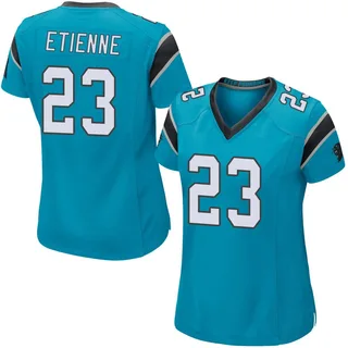 Trevor Etienne Carolina Panthers Women's Game Alternate Nike Jersey - Blue