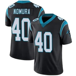 Tuasivi Nomura Carolina Panthers Youth Limited Team Color Vapor Untouchable Nike Jersey - Black