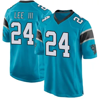 Will Lee III Carolina Panthers Men's Game Alternate Nike Jersey - Blue