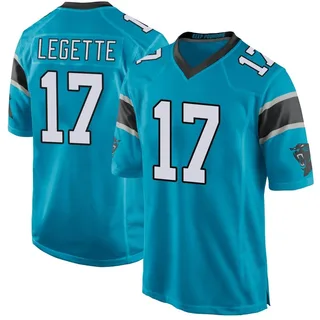 Xavier Legette Carolina Panthers Men's Game Alternate Nike Jersey - Blue